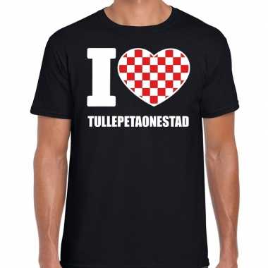 Carnaval i love tullepetaonestad t shirt zwart heren2020
