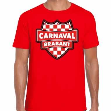 Carnaval verkleed t shirt brabant rood heren2020