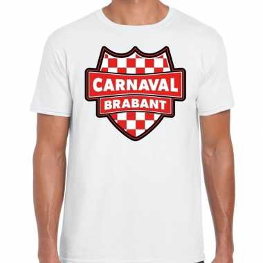 Carnaval verkleed t shirt brabant wit heren2020
