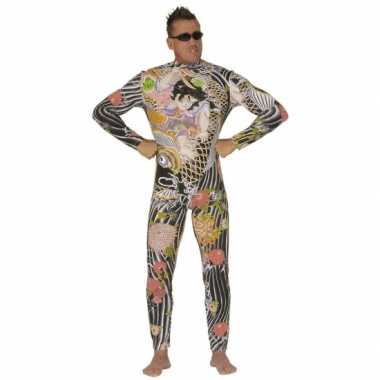 Tattoo carnavalskleding heren2020