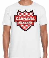 Carnaval verkleed t shirt brabant wit heren